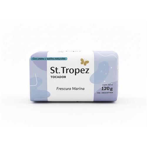 Jabón de tocador frescura marina ST:TROPEZ 120g