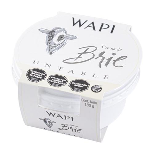 Queso untable brie WAPI 180g