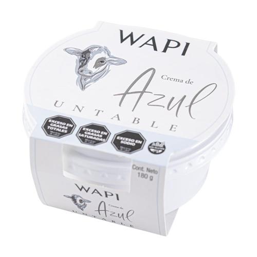 Queso untable azul WAPI 180g