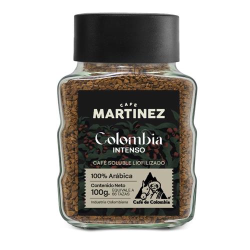 Café soluble Colombia intenso CAFE MARTINEZ 100g