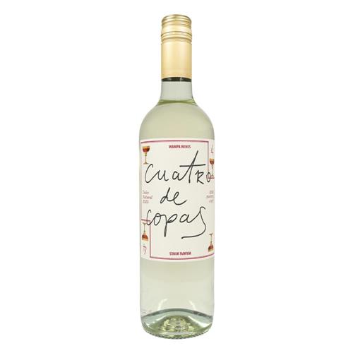 Vino fino blanco dulce natural CUATRO DE COPAS 750ml