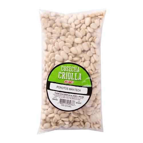 Porotos Manteca Coto Cosecha Criolla 500g