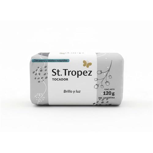 Jabón de tocador brillo y luz ST.TROPEZ 120g