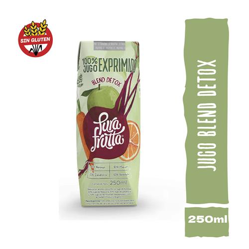 Jugo Pura Frutta Blend Detox 100% Exprimido 250ml
