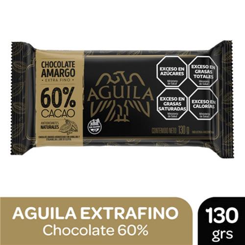 Chocolate extrafino AGUILA 60% cacao 130g