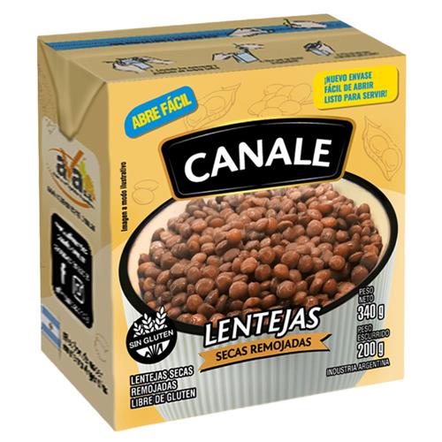 Lentejas Secas Remojadas Canale 340g