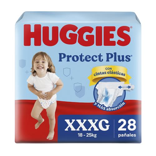 Pañales Huggies Protect Plus XXXG 28 unidades
