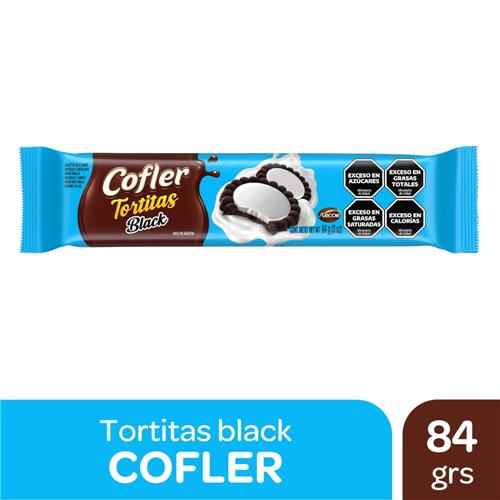 Galletitas Cofler Tortitas Black 84g
