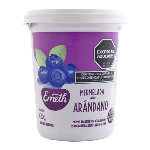 Mermelada Emeth Sabor Arándano Dietética 420g