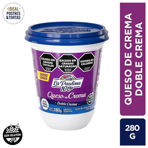 Queso de Crema La Paulina Doble Crema 280g