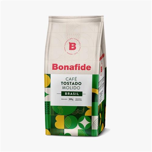 Café Tostado Molido Bonafide Brasil 200g