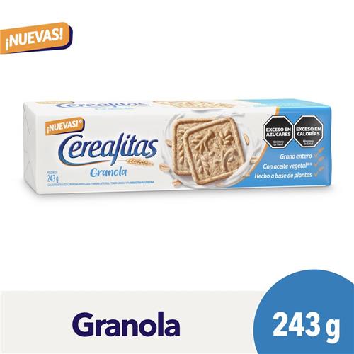 Galletitas Cerealitas Granola 243g