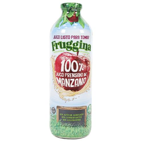 Jugo 100% Prensado de Manzana Fruggina 330ml