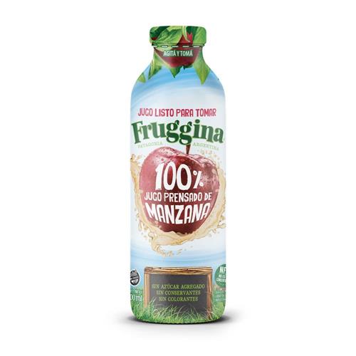 Jugo 100% Prensado de Manzana FRUGGINA 500ml