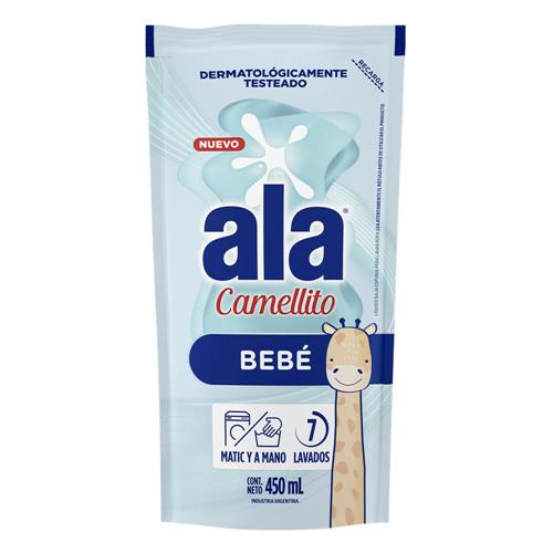 Detergente Líquido Ala Camellito Bebé 450ml