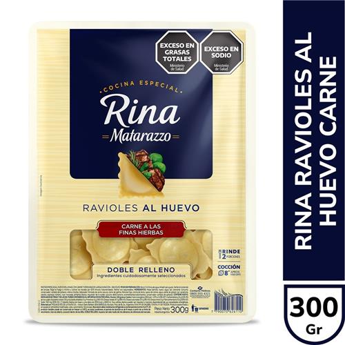 Ravioles al Huevo Rina Matarazzo Carne a las Finas Hierbas 300g