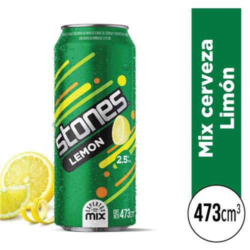 Mix Cerveza Stones Lemon 473ml