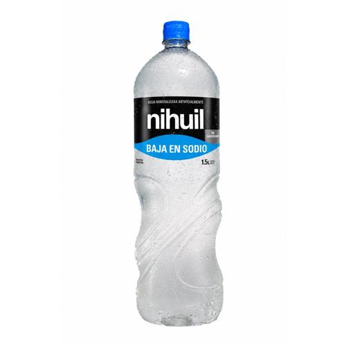 Agua Mineralizada Artificialmente Nihuil Baja en Sodio No Gasificada 1.5L