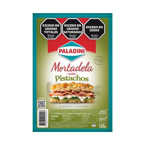 Mortadela Paladini con Pistachos 120g