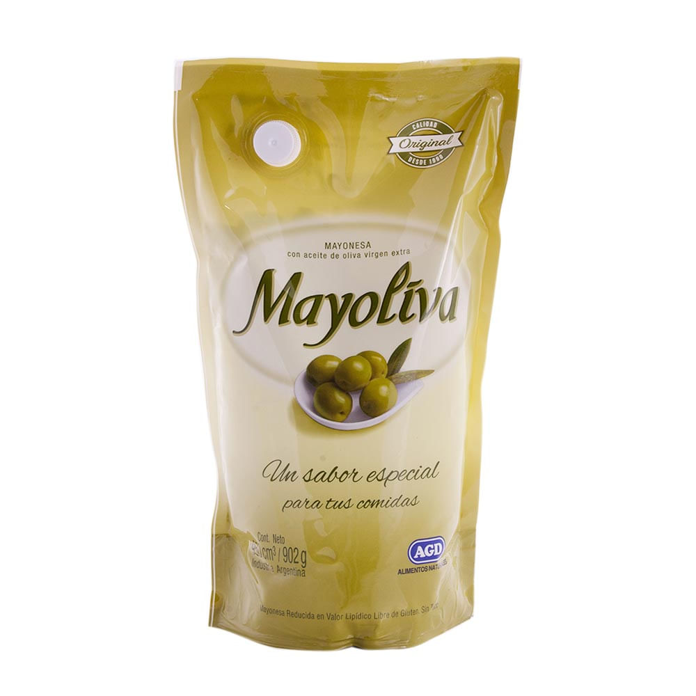 Aderezo Mayonesa Sabor Oliva 1 Kg Mayoliva