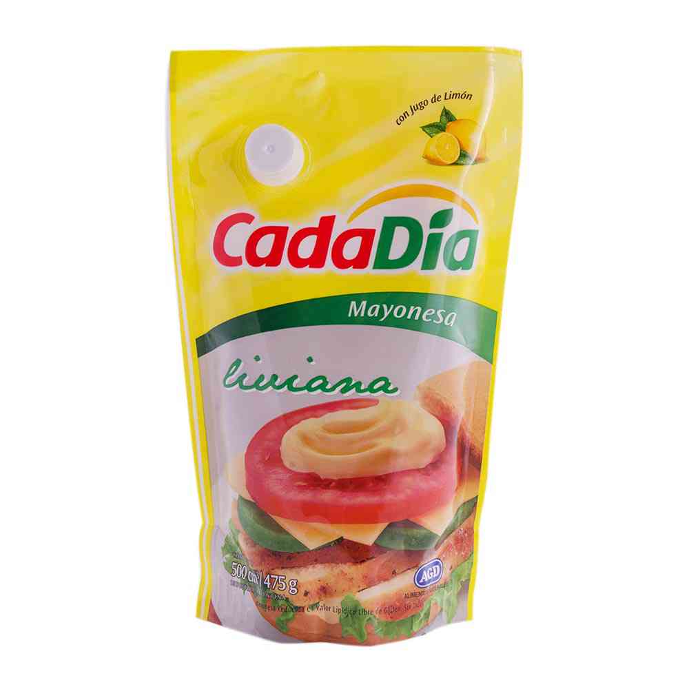Aderezo Mayonesa 500 Gr Cada Día