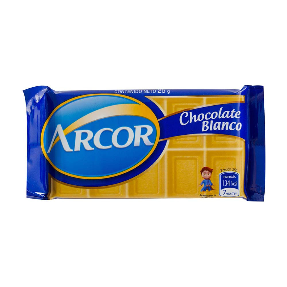 Chocolate Sabor Blanco 25 Grs Arcor