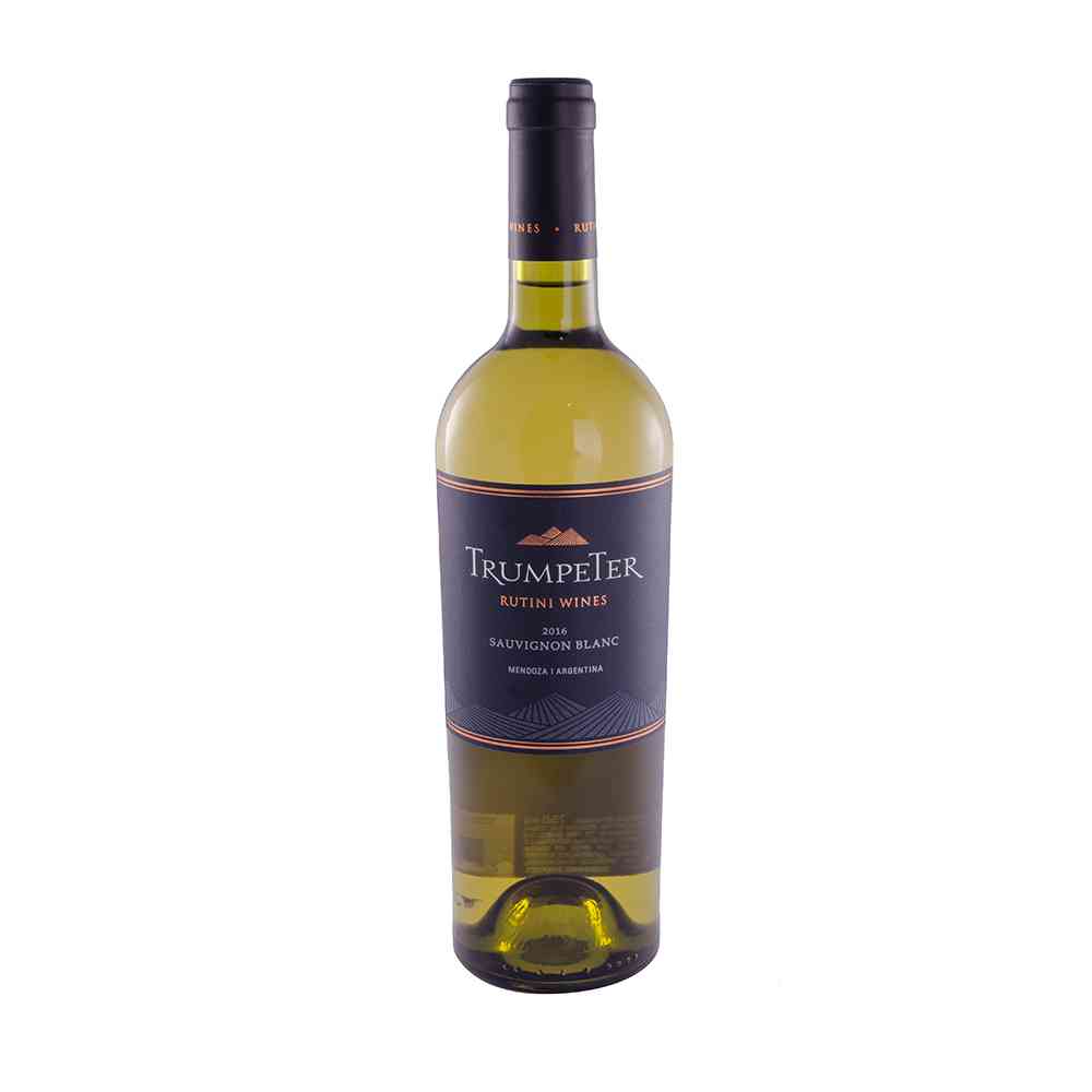 Vino Blanco Sauvignon Blanc 750 Cc Trumpeter
