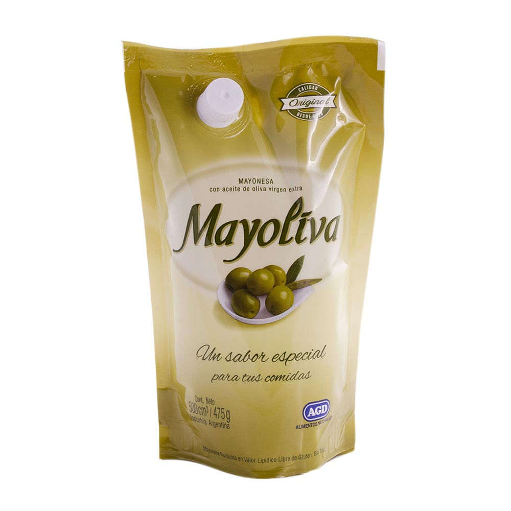 Aderezo Mayonesa Sabor Oliva 455 Grs Mayoliva