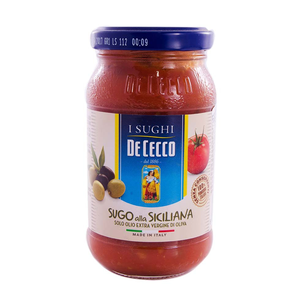 Salsa de Tomate Siciliana 200 Grs De Cecco