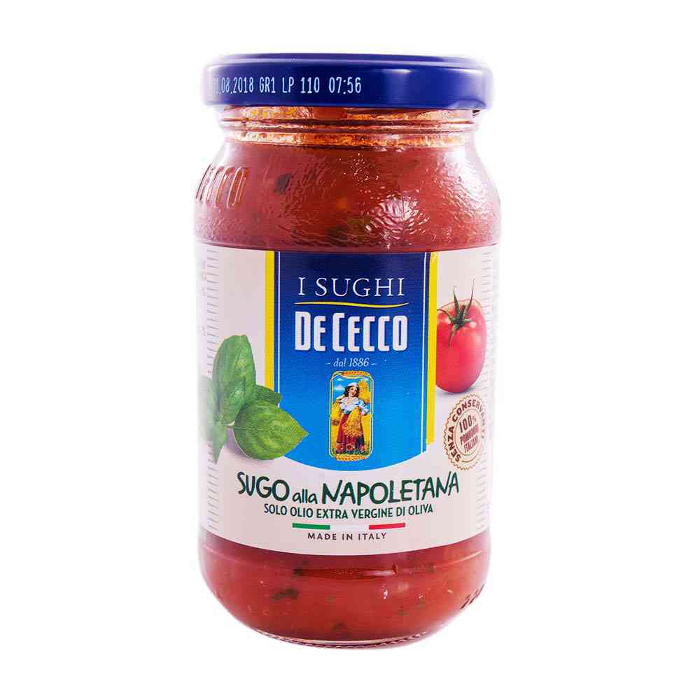 Salsa de Tomate Napoletana 200 Grs De Cecco