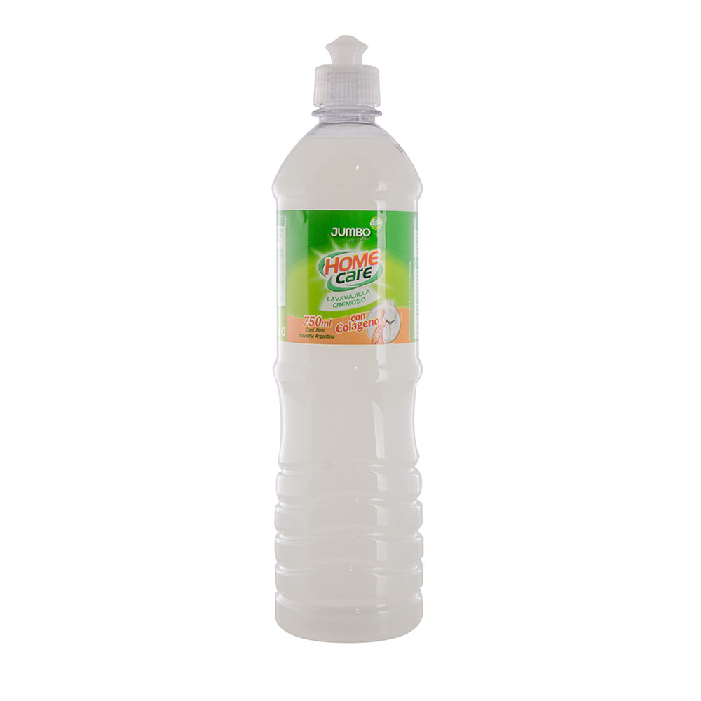 Detergente Lavavajillas Cremoso 750 Ml Jumbo Home Care