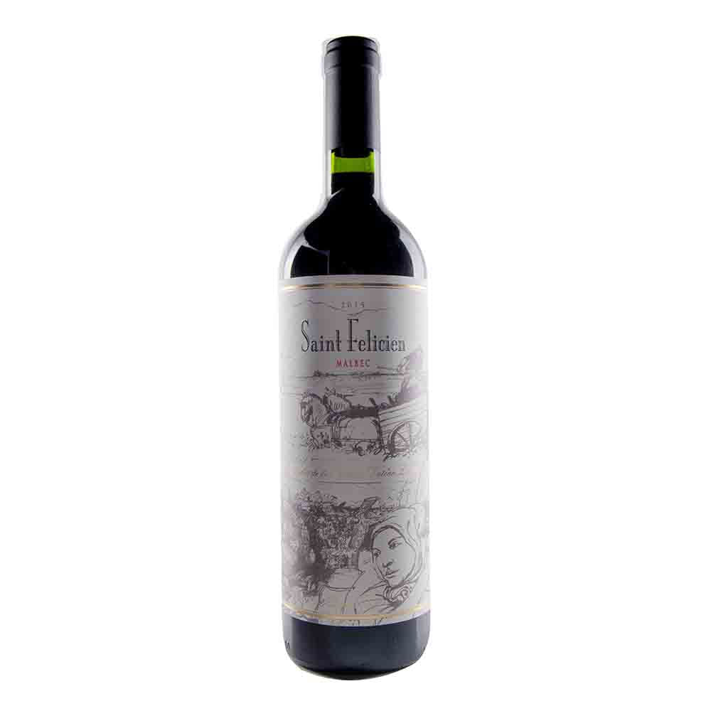 Vino Tinto Malbec 750 Cc Saint Felicien