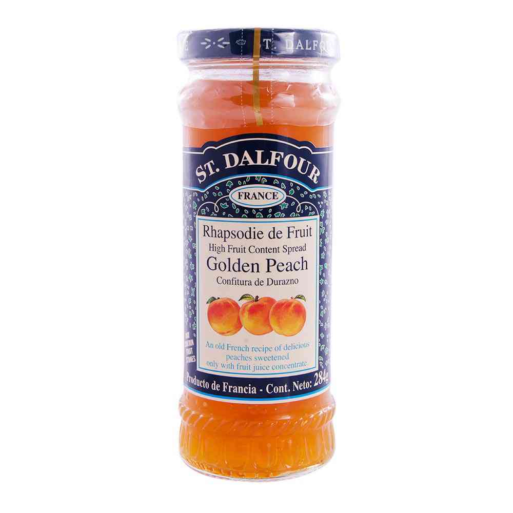 Mermelada Sabor Durazno 284 Grs Saint Dalfour