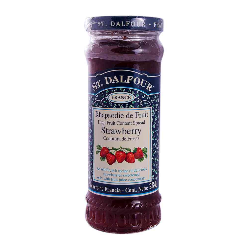Mermelada Importada Sabor Frutilla 284 Grs Saint Dalfour