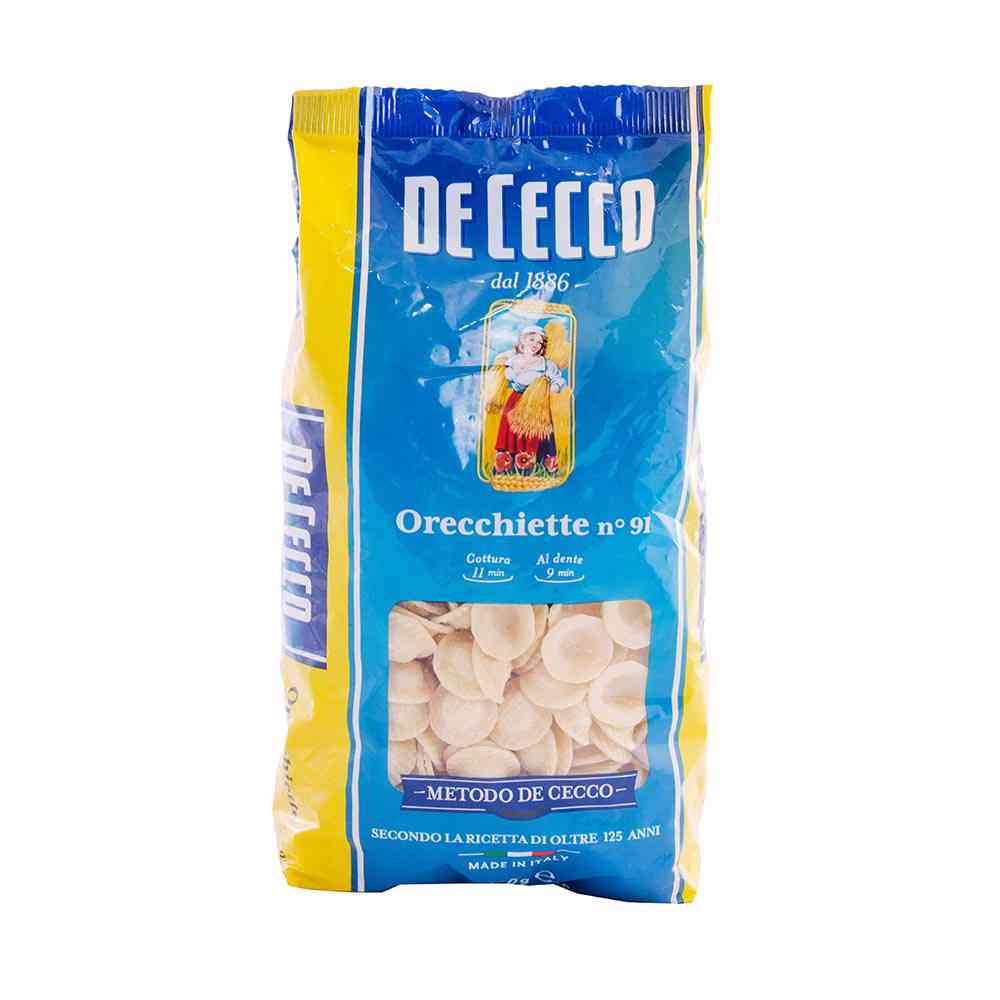 Fideos Orecchiette 500 Grs De Cecco