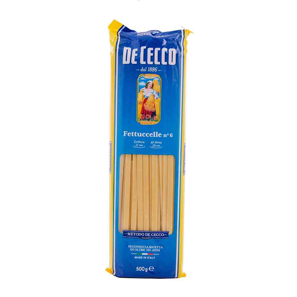 Fideos Fettuccine De Cecco 500 Gr