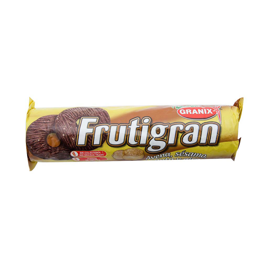 Galletitas de Cereales Sabor Sésamo, Amaranto y Girasol 240 Grs Frutigran