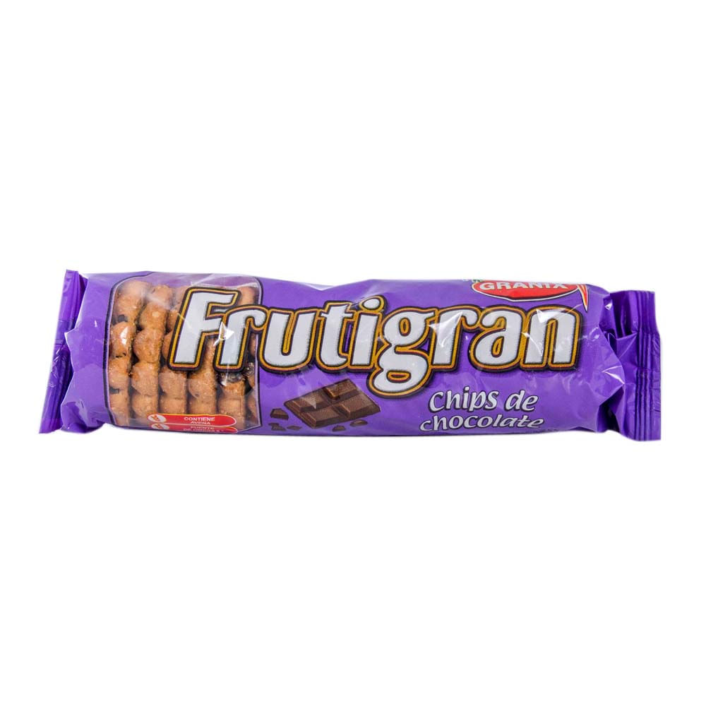 Galletas Secas Sabor Chips de Chocolate 255 Grs Frutigran