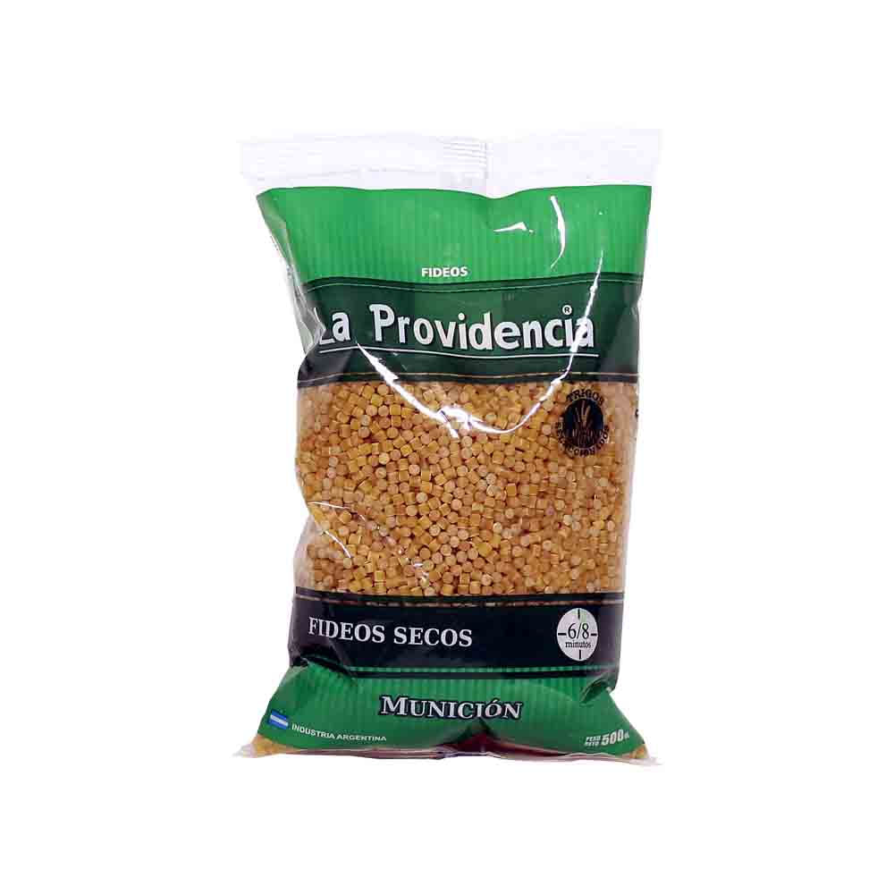 Fideos Munición 500 Grs La Providencia