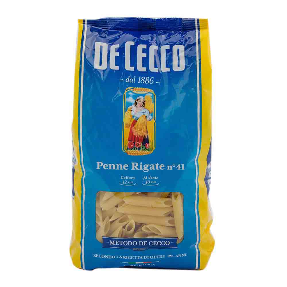 Fideos Penne Rigate 500 Grs De Cecco