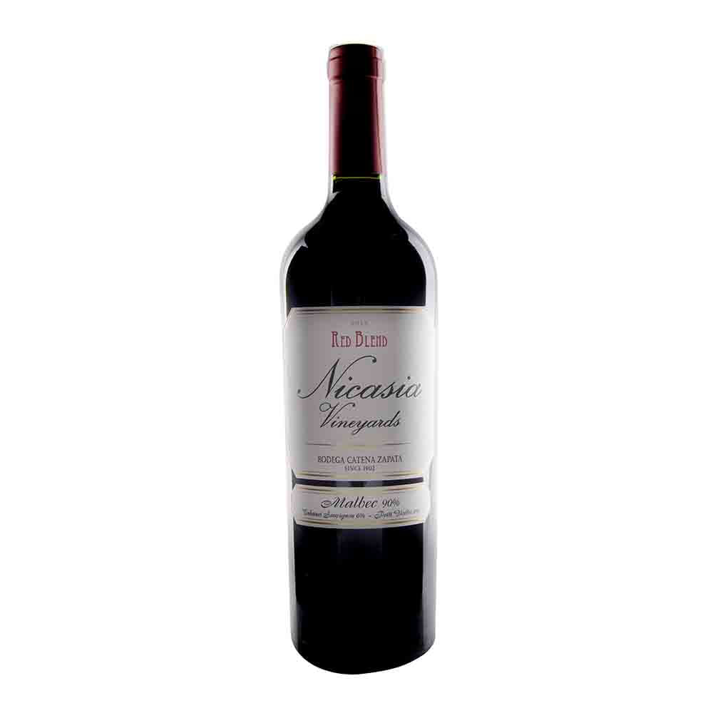 Vino Tinto Red Blend Malbec 750 Cc Nicasia