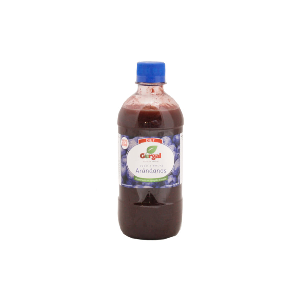 Jugo Diet Sabor Arándano 500 Ml Gergal