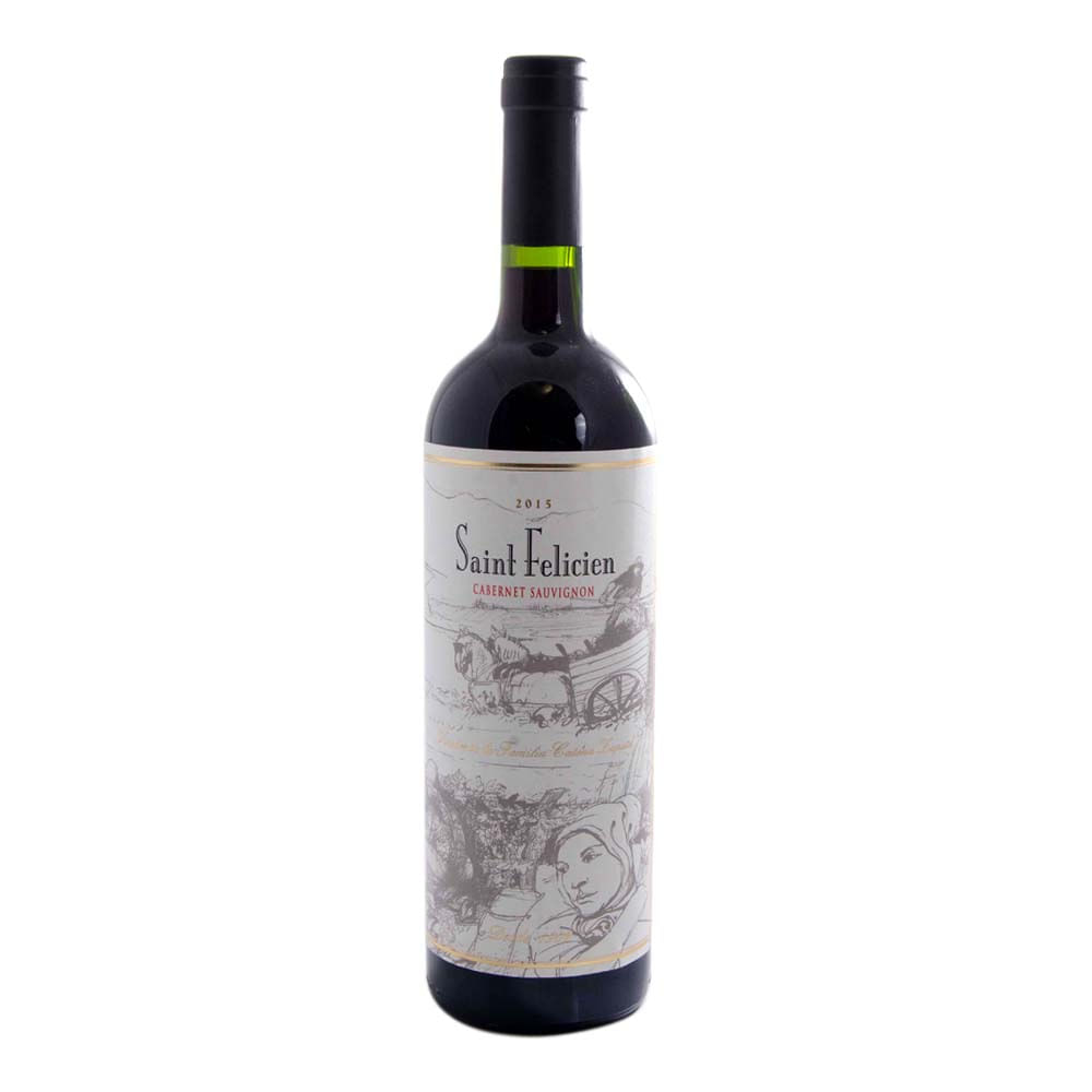 Vino Tinto Cabernet Sauvignon 750 Cc Saint Felicien