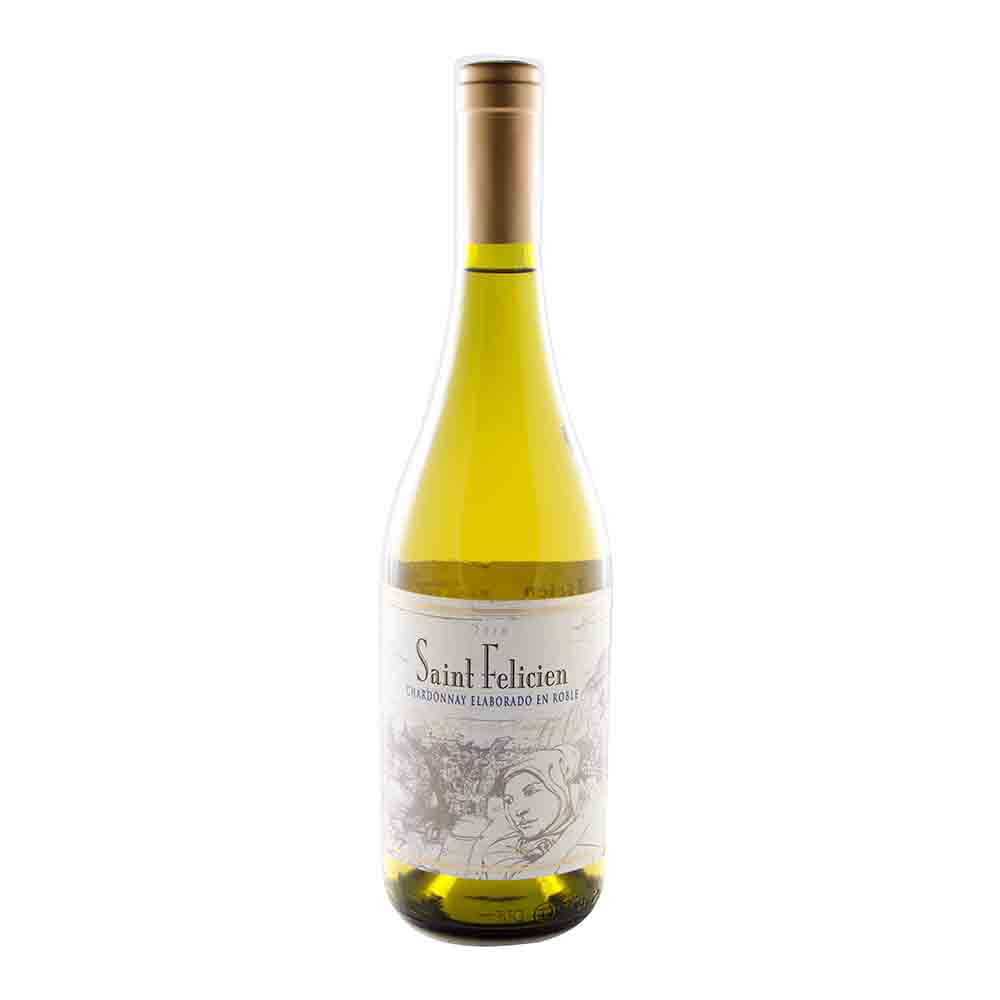 Vino Blanco Chardonnay 750 Cc Saint Felicien