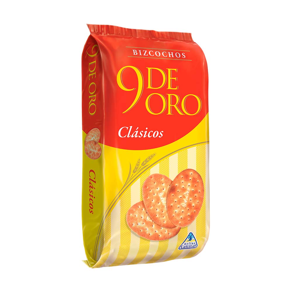 Bizcochos de Grasa Clásicos 200 Grs 9 De Oro