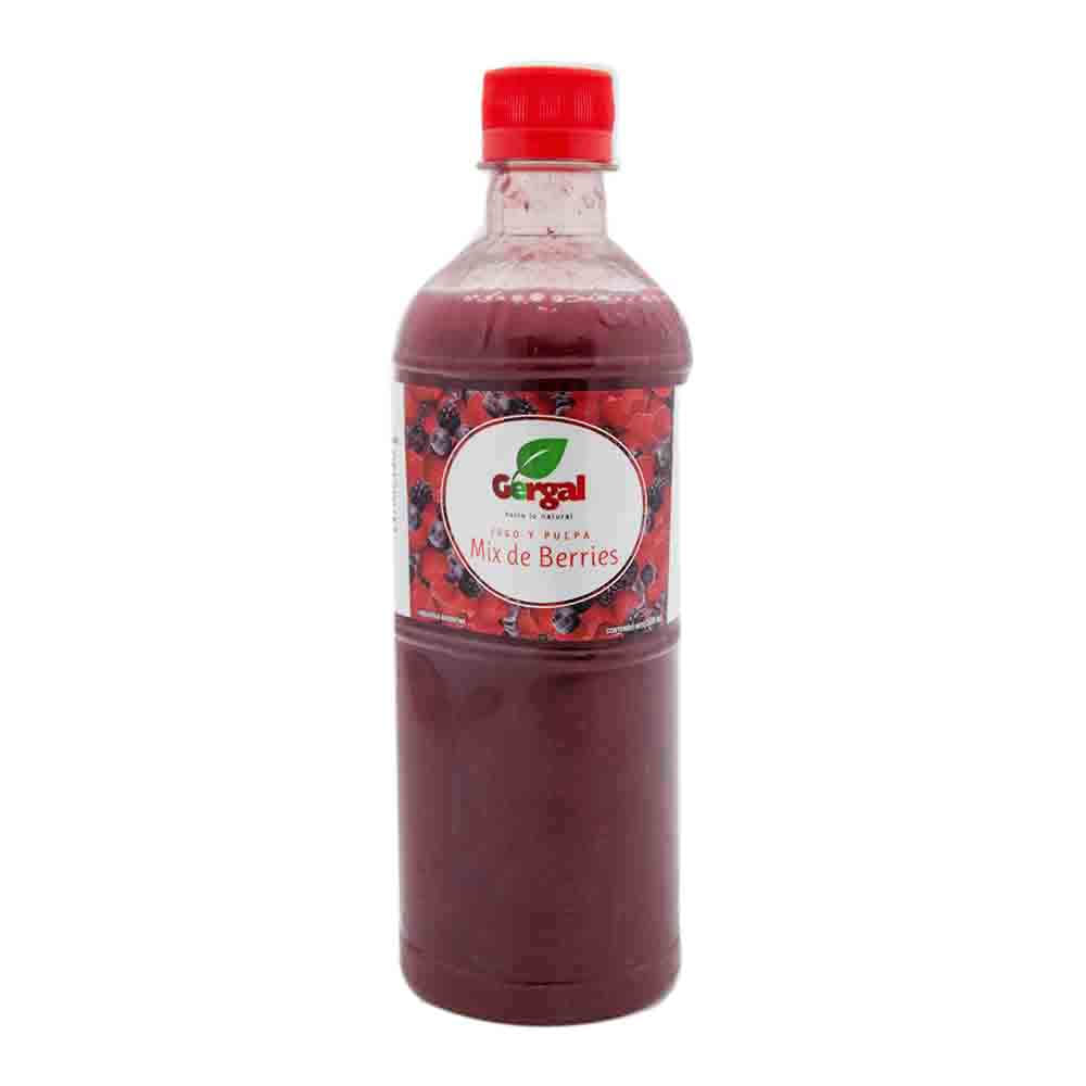 Jugo Sabor Mix de Berries 500 Ml Gergal