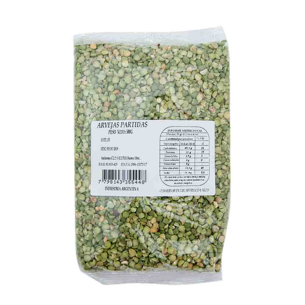 Arvejas Granel A Granel 500 Gr