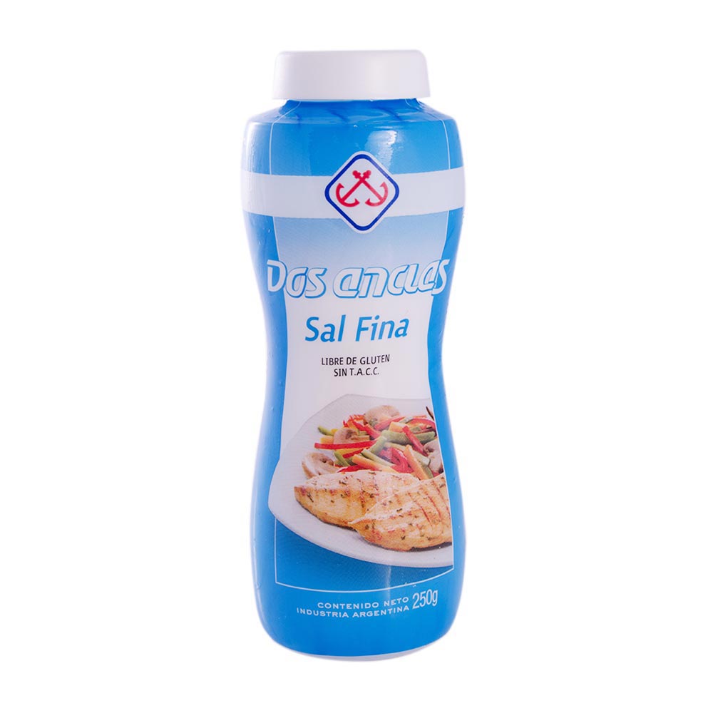Sal Fina 250 Grs Dos Anclas