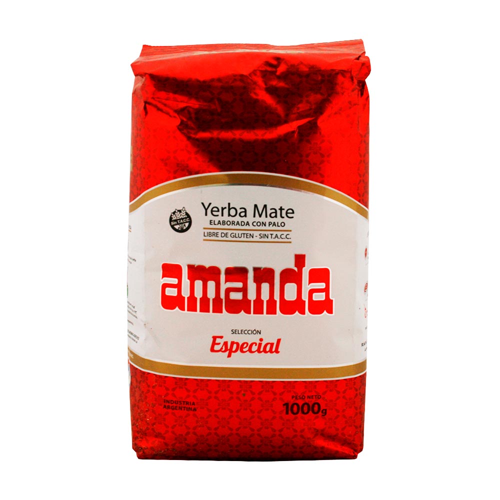 Yerba Mate con Palo Selección Especial 1 Kg Amanda