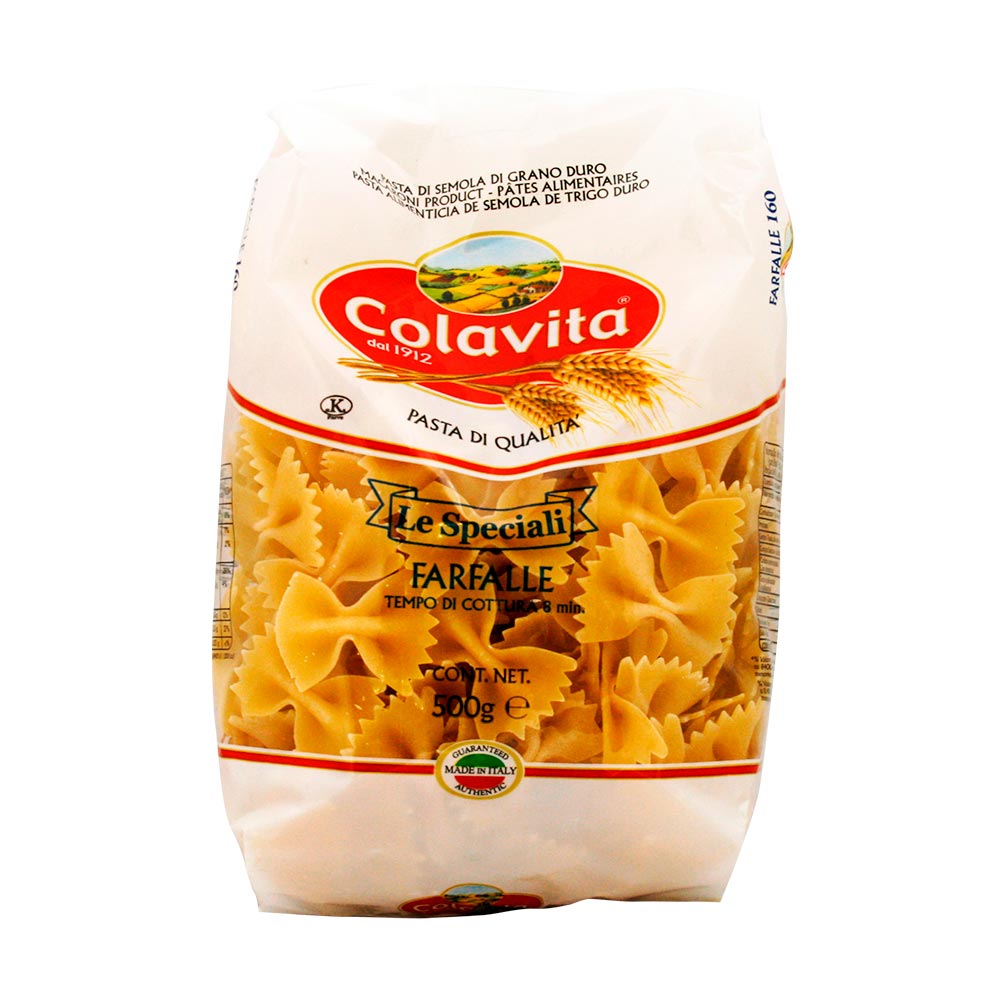 Fideos Farfalle 500 Grs Colavita